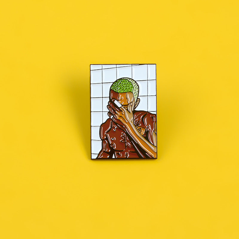 Creative Blonde Album Frank Oceans Metal Pin Badge