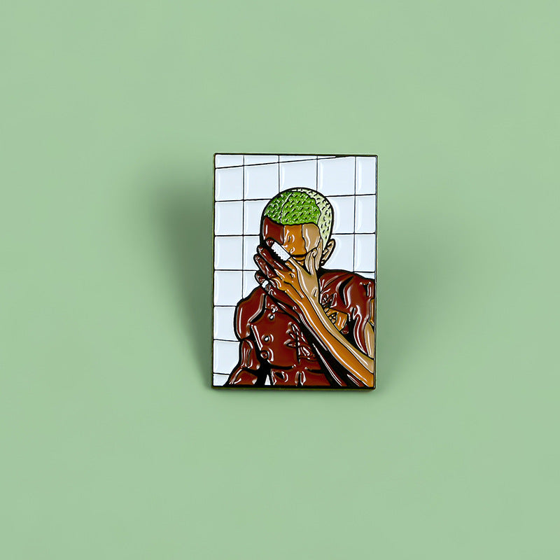 Creative Blonde Album Frank Oceans Metal Pin Badge