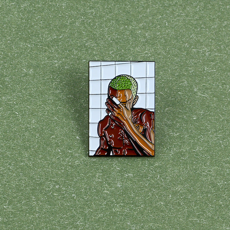 Creative Blonde Album Frank Oceans Metal Pin Badge