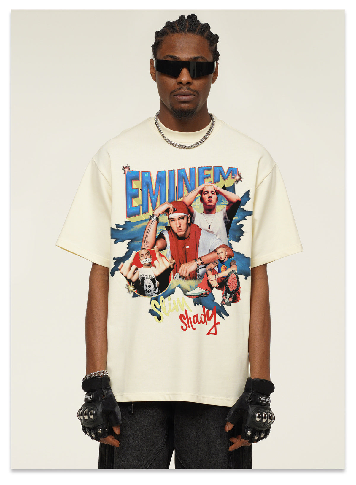 Eminem Slim Shady Montage Design T-Shirt