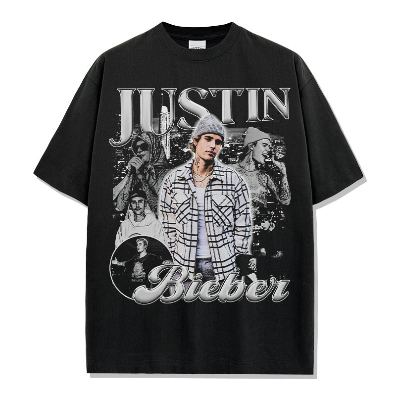 Retro Justin Bieber Montage Sweatshirt