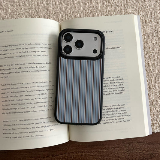 Vertical Thin Stripes iPhone Case
