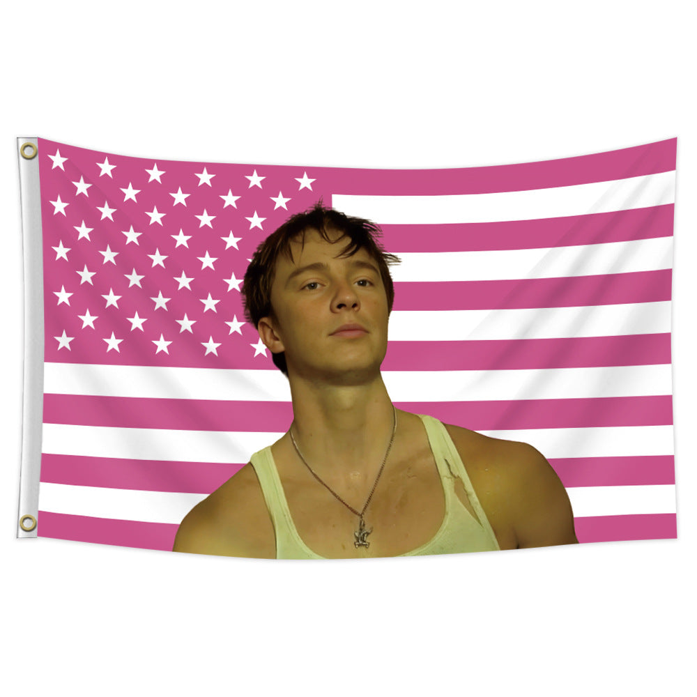 Drew Starkey Tapestry Flag