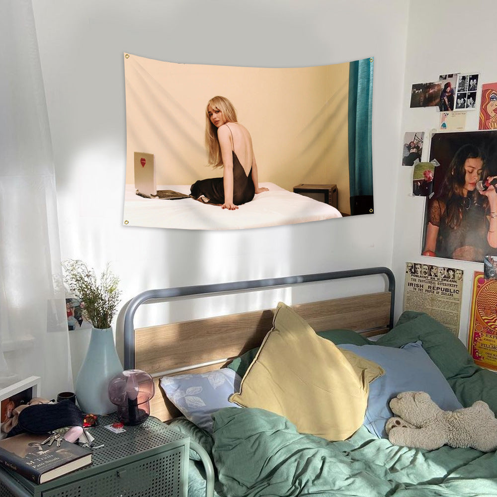 Sabrina Carpenter Emails I Can't Send Tapestry Flag