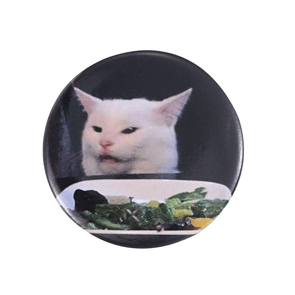 Meme Cartoon and Music Cute Metal Pins Badge