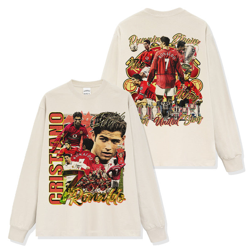 Christiano Ronaldo CR7 Double-sided Sweatshirt