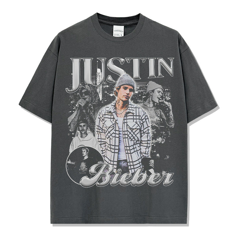 Retro Justin Bieber Montage Sweatshirt