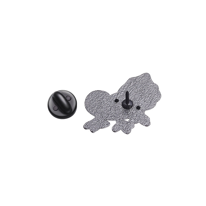 Cute Lizard Cartoon Animal Metal Pin Badge