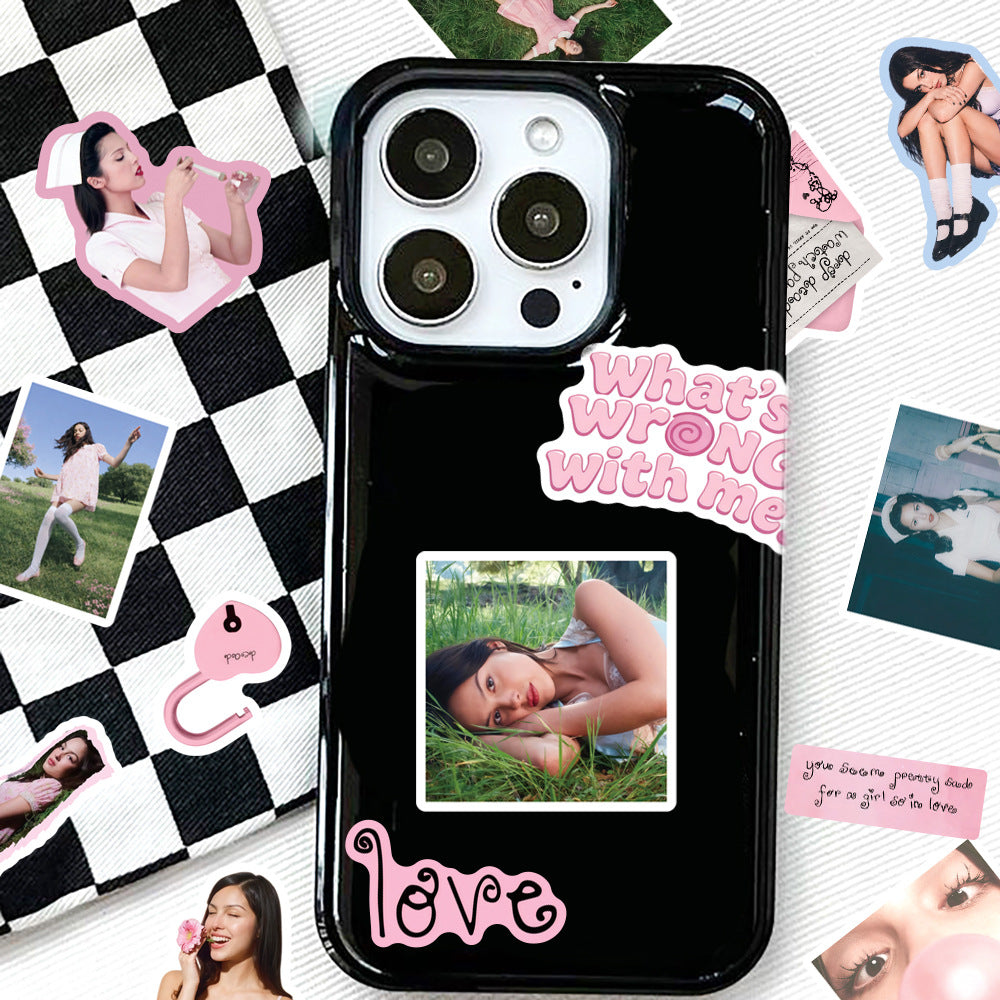 50 Olivia Rodrigo Waterproof Stickers