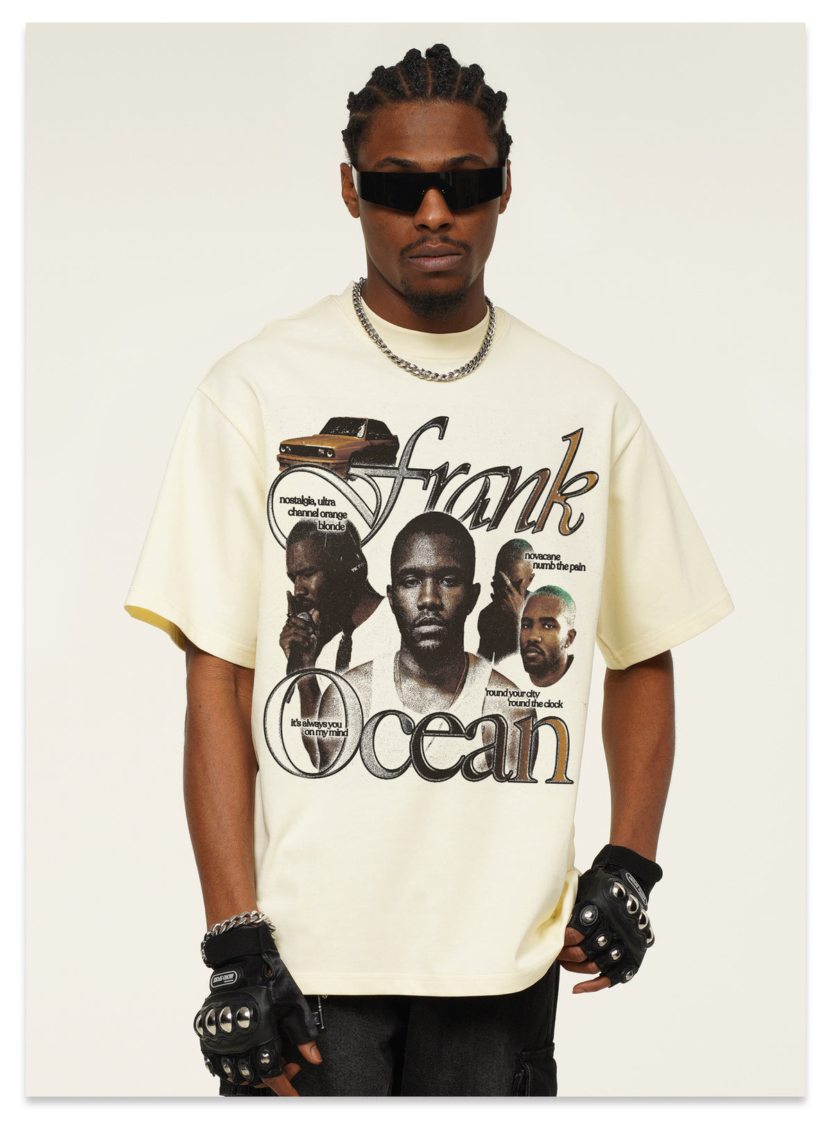 Frank Ocean Collage Nostalgia Ultra Albums T-Shirt