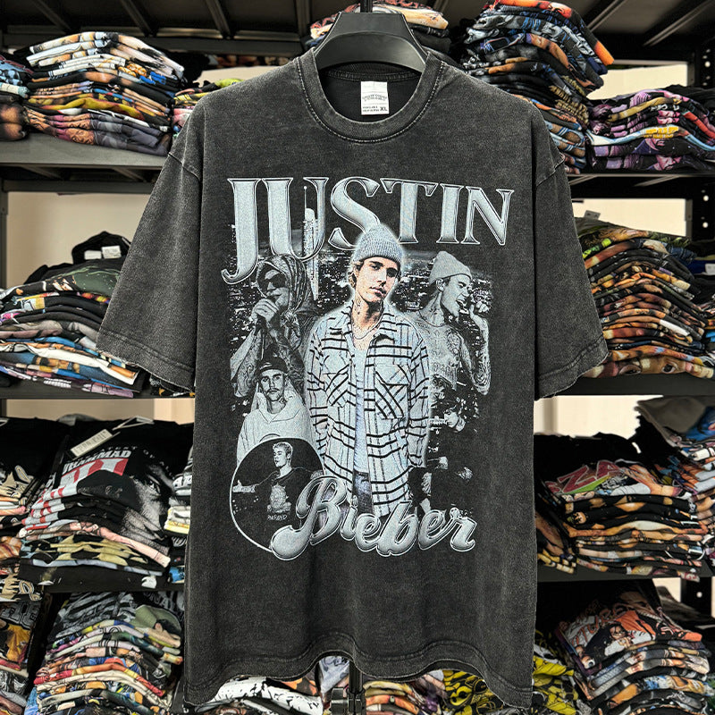 Retro Justin Bieber Montage Sweatshirt