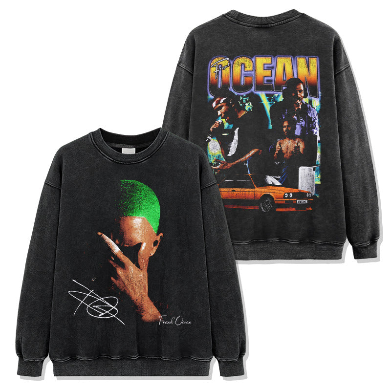 Frank Ocean Orange Car Sweatshirt