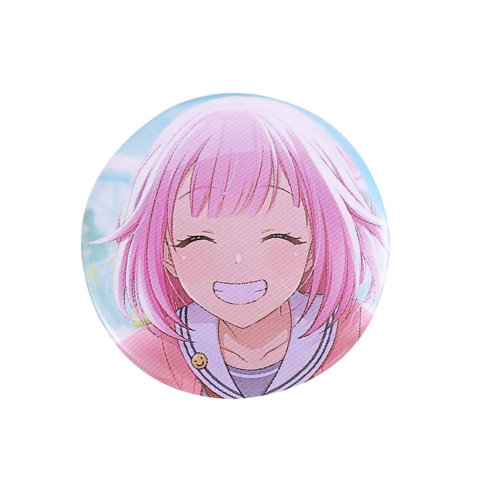 Meme Cartoon and Music Cute Metal Pins Badge