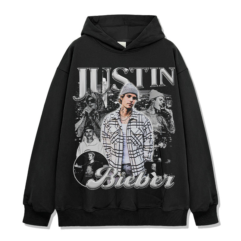 Retro Justin Bieber Montage Sweatshirt