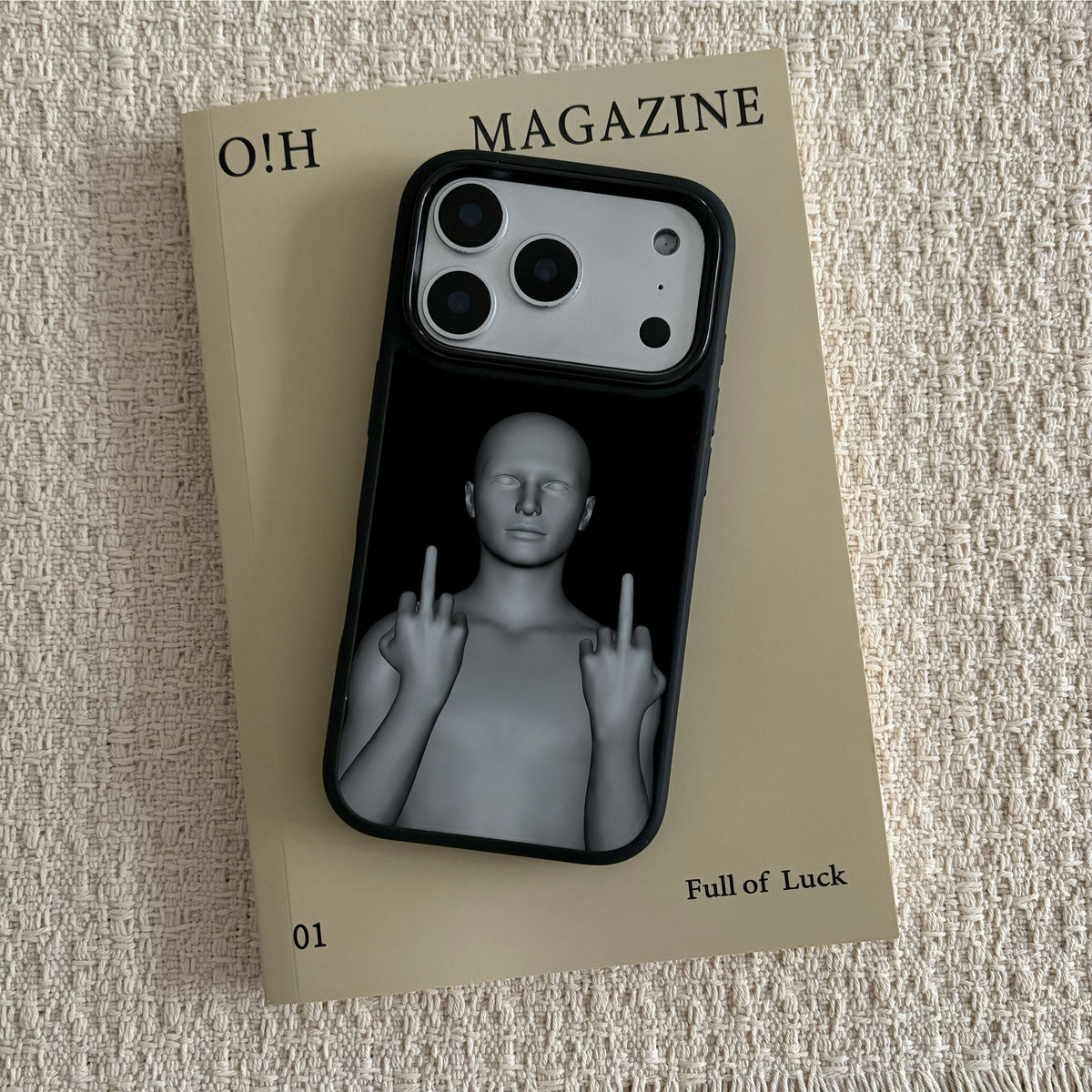 3D Avatar F You iPhone Case