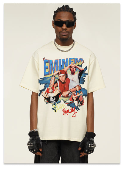 Eminem Slim Shady Montage Design T-Shirt
