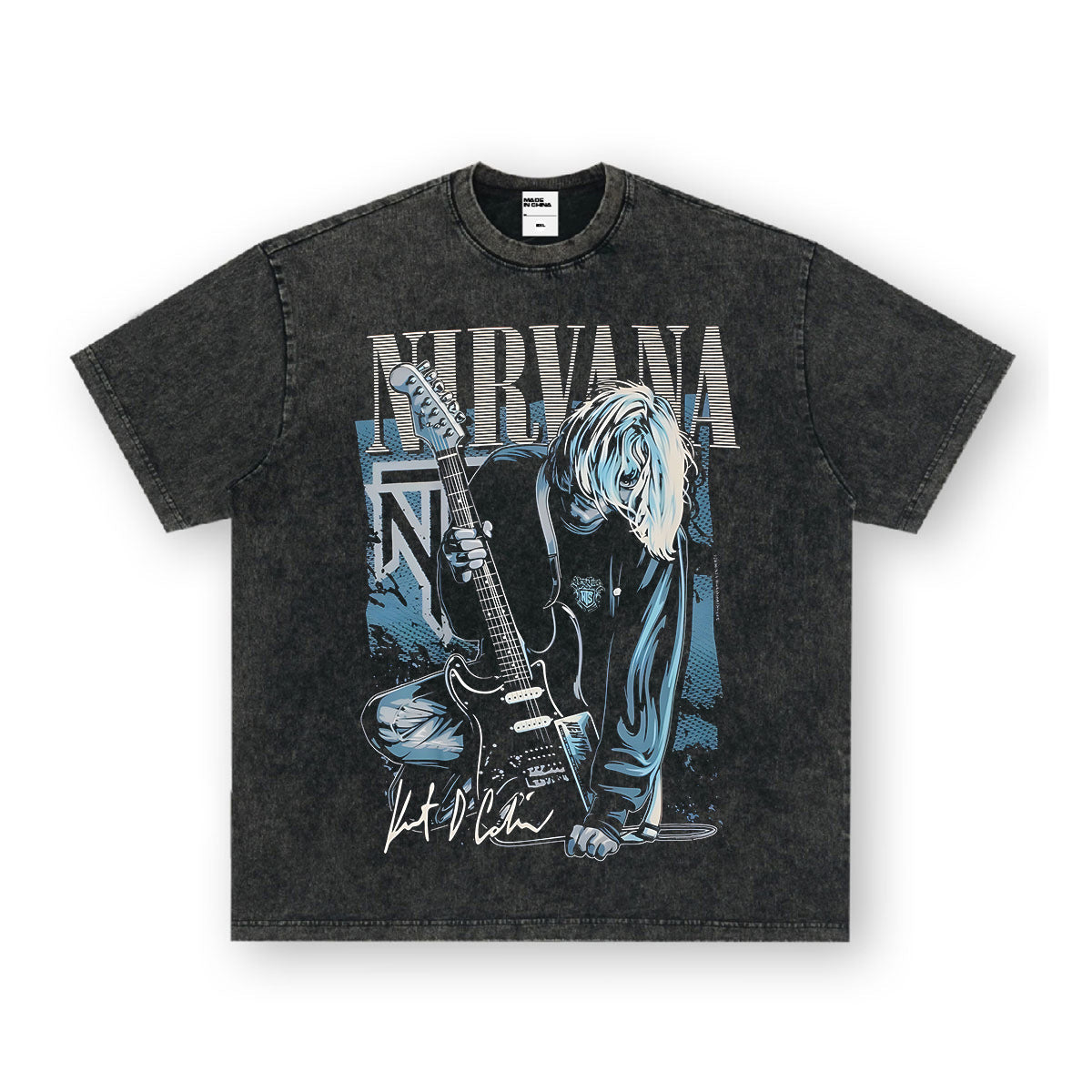 Nirvana Retro Drawing T-Shirt