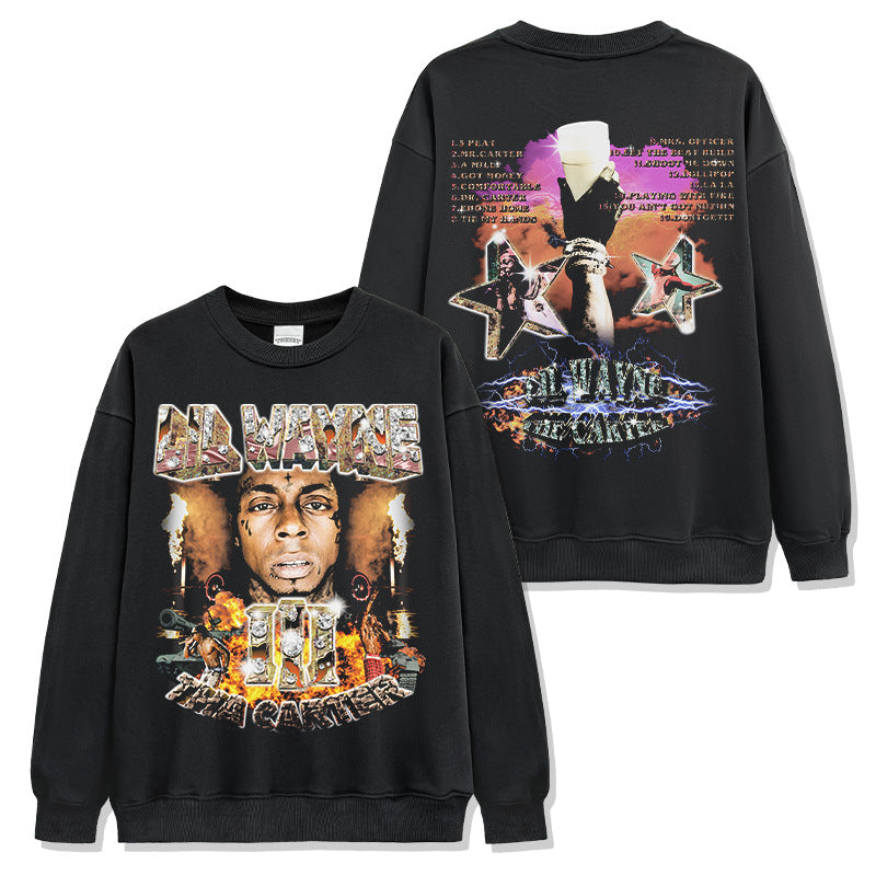 Lil Wayne Montage double-sided Sweatshirt