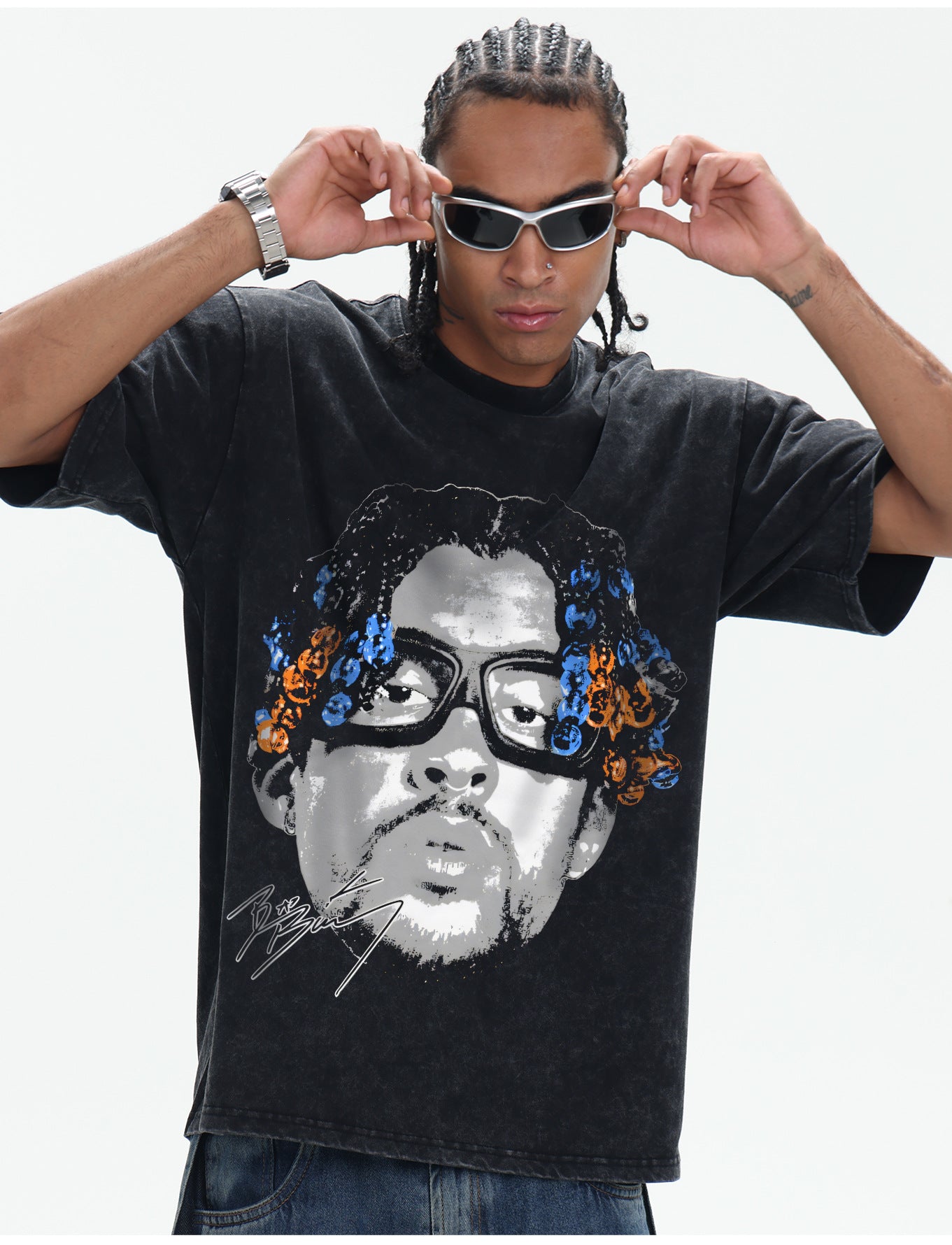 Bad Bunny Signature Face T-Shirt