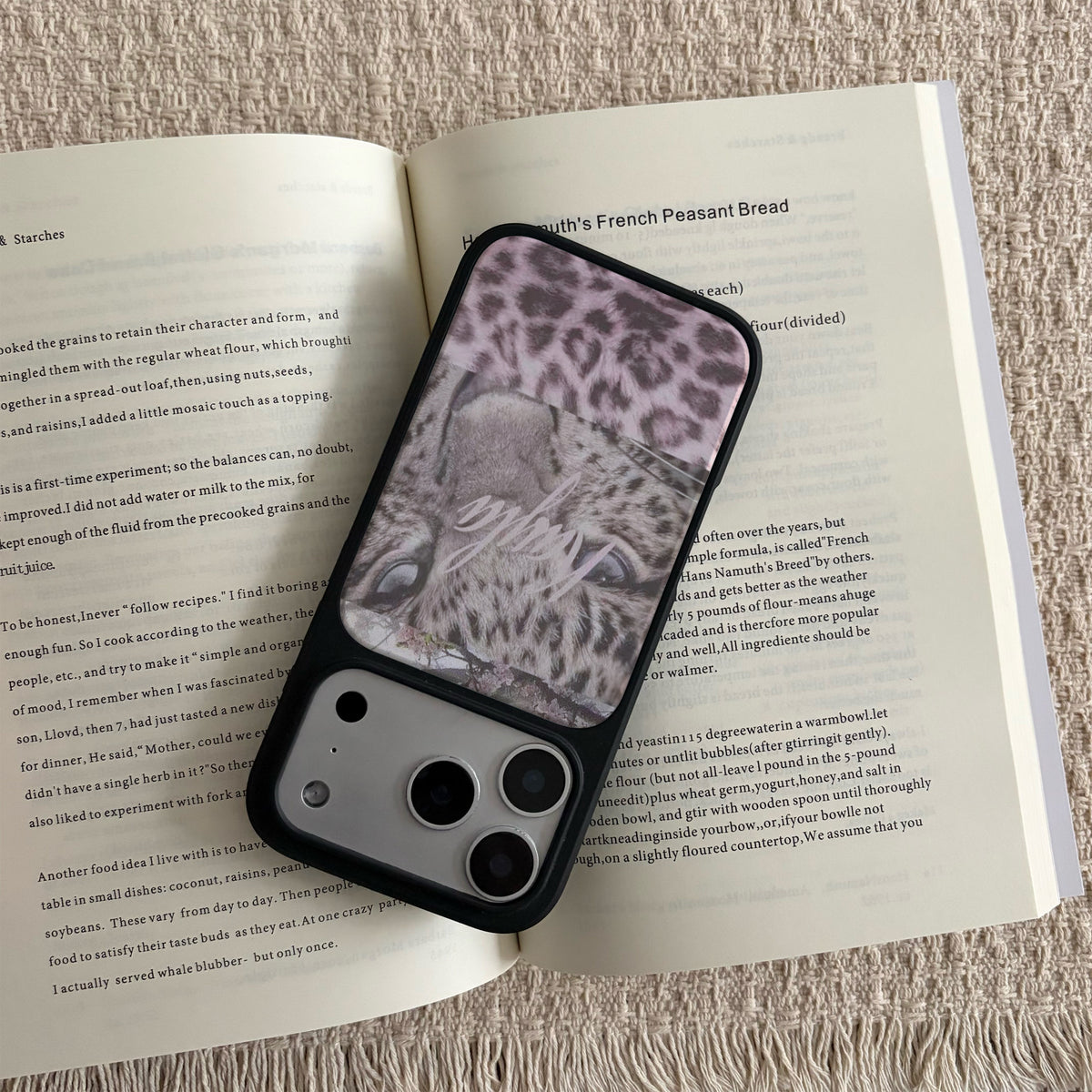 Kayla Pink Leopard iPhone Case