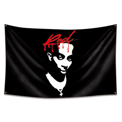 Playboi Carti Red Album Cover Tapestry