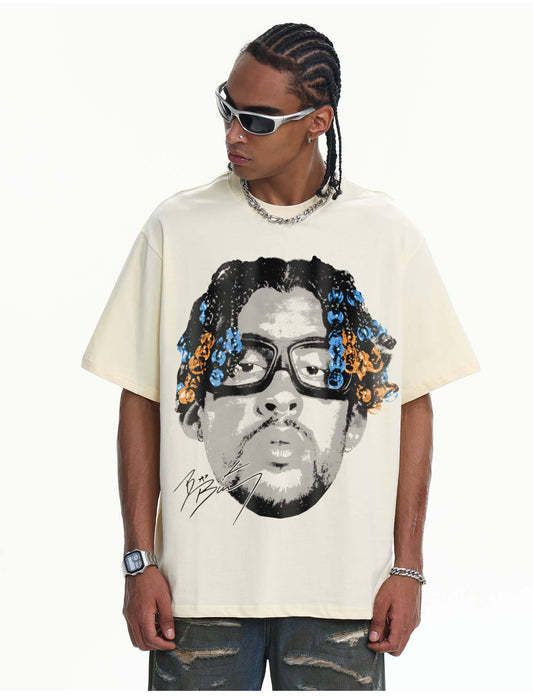 Bad Bunny Signature Face T-Shirt