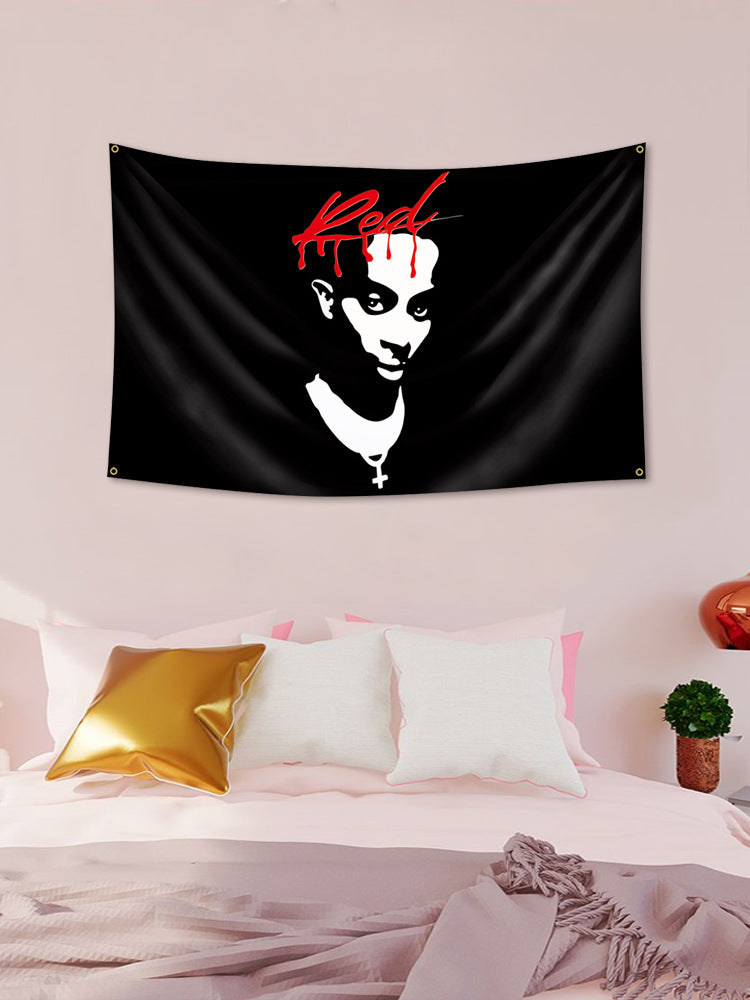 Playboi Carti Red Album Cover Tapestry