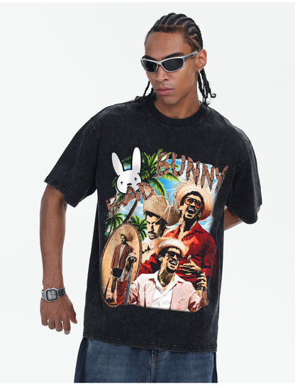Bad Bunny Collage T-Shirt