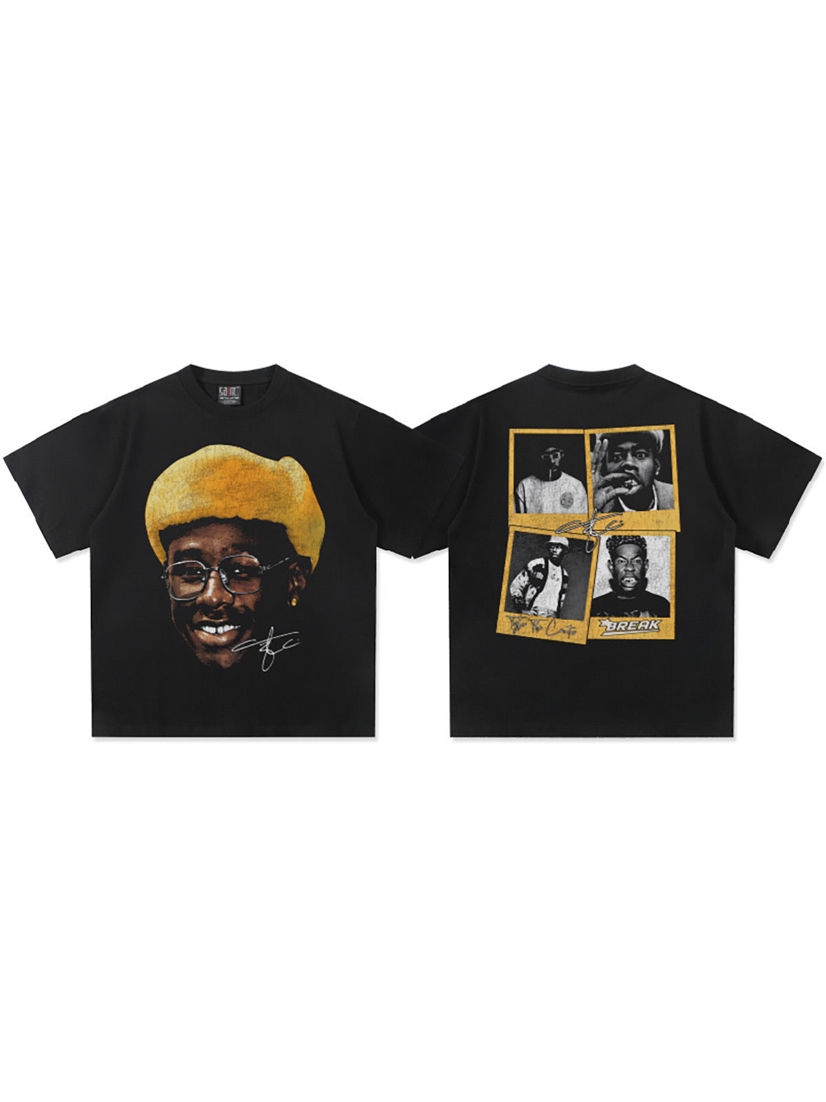 Tyler The Creator Yellow Photographs T-Shirt