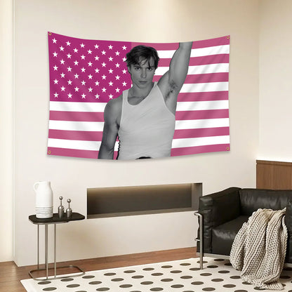 Nicholas Alexander Chavez Tapestry Flag