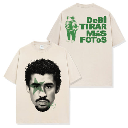 Bad Bunny DeBÍ TiRAR MáS FOToS Green Design T-shirt / Hoodie / Sweatshirt