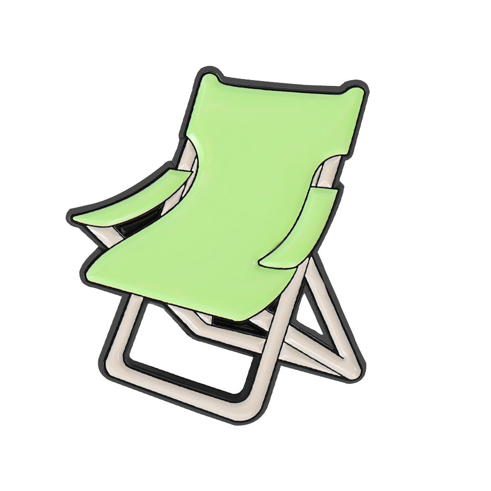 Camping Basics Accessories Metal Pin Badges