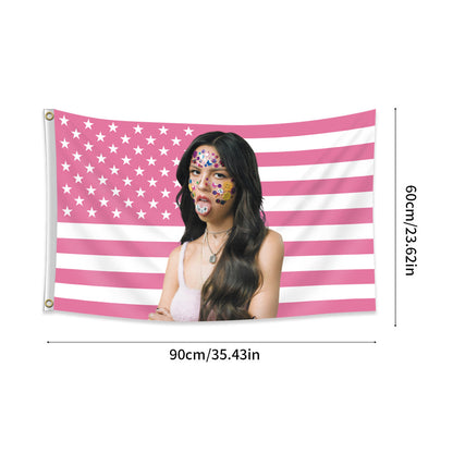 Olivia Rodrigo SOUR Tapestry Flag