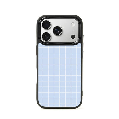 Light Blue Pattern iPhone Case