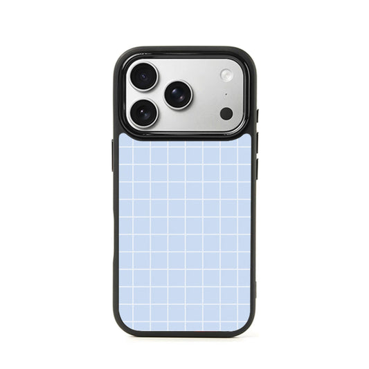Light Blue Pattern iPhone Case