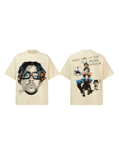Bad Bunny Signature Face T-Shirt