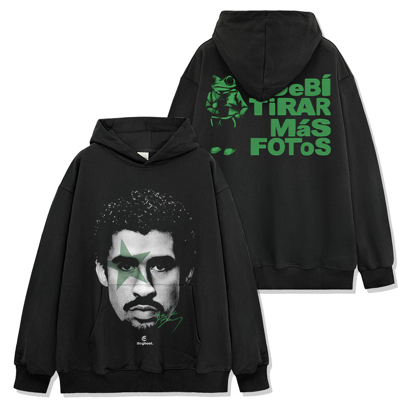 Bad Bunny DeBÍ TiRAR MáS FOToS Green Design T-shirt / Hoodie / Sweatshirt