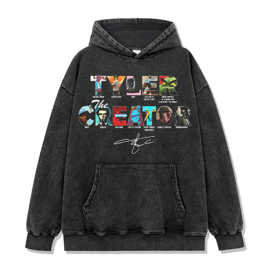 Tyler the Creator Albums Letter Montage Hoodie