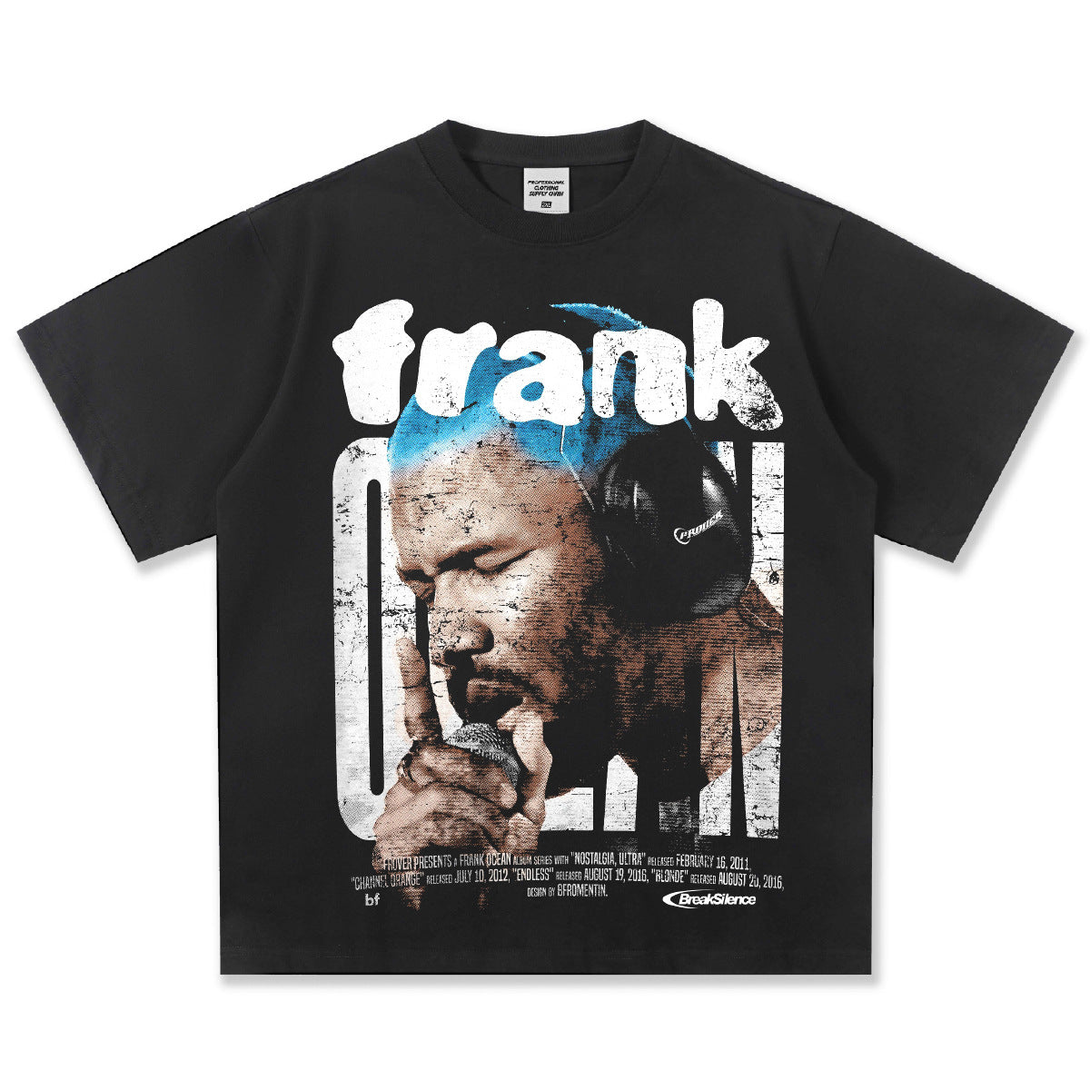 Frank Ocean Singing Retro Design T-Shirt