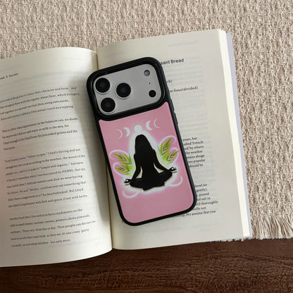 Meditation Moon iPhone Case