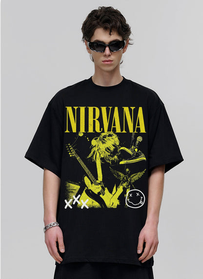 Nirvana Yellow Design T-Shirt