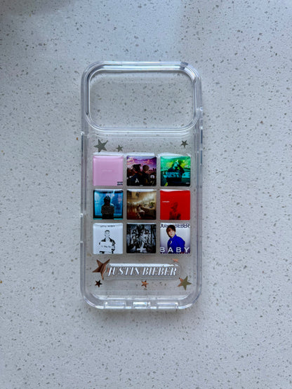Justin Bieber Album Covers Resin Phone Case