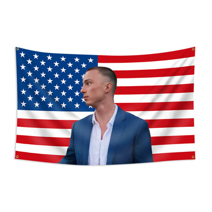 Drew Starkey Rafe Cameron USA Flag Tapestry