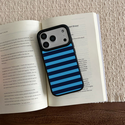 Blue Stripes iPhone Case