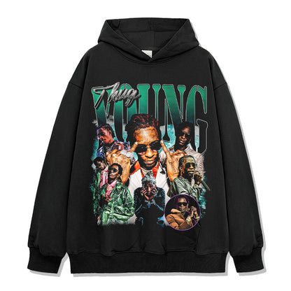 Young Thug Green Montage Hoodie