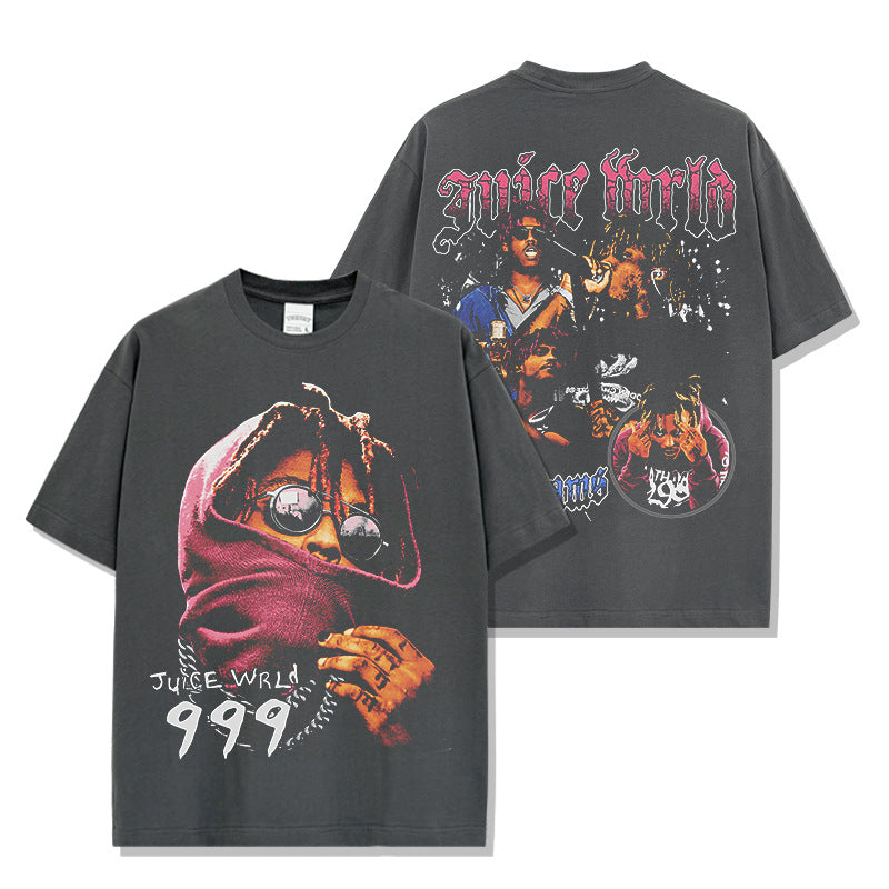 Juice WRLD 999 Montage Print T-shirt