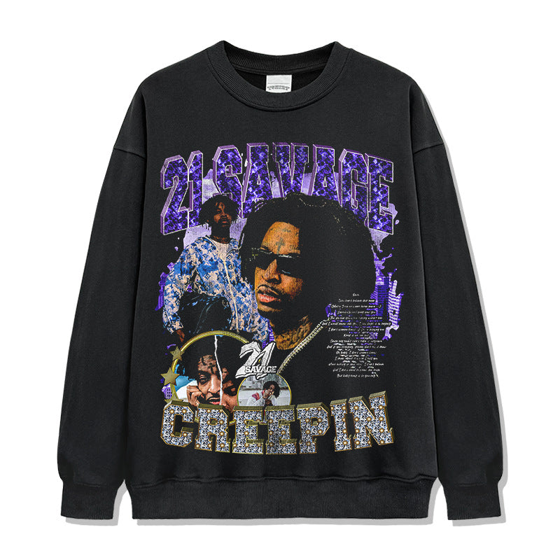 21 Savage Montage Creepin Sweatshirt