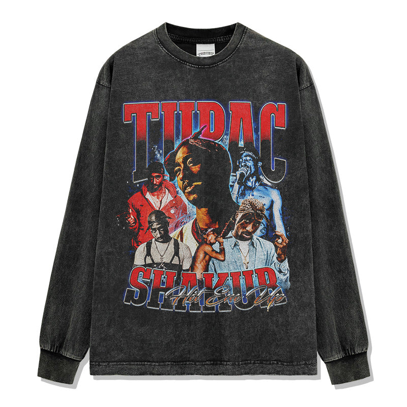 Tupac Shakur Red Montage Sweatshirt