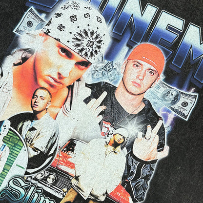 Eminem Slim Shady Blue Montage Hoodie