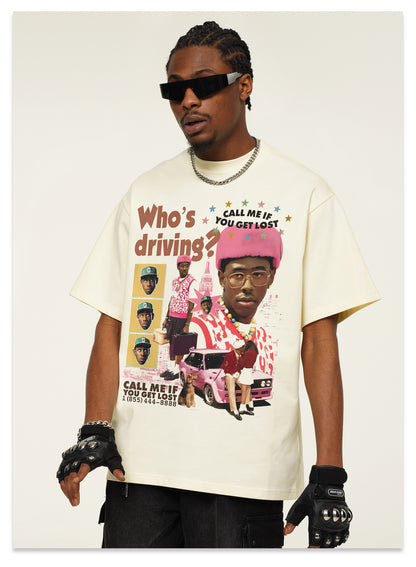 Tyler The Creator Who's Driving T-Shirt